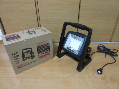 マキタ充電式LEDスタンドライトML805レビュー14.4V/18V/AC100V | DIY 